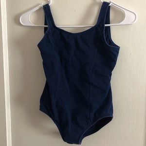 Navy Blue Capezio Tank Leotard